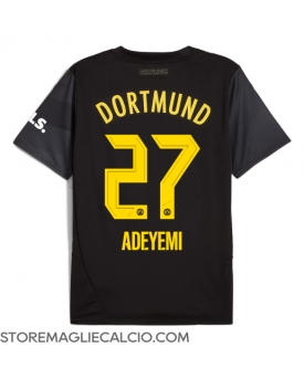 Borussia Dortmund Karim Adeyemi #27 Maglia Gara Trasferta Repliche 2024-25 Maniche Corte Borussia Dortmund Karim Adeyemi #27 Maglia Gara Trasferta Repliche 2024-25 Maniche Corte